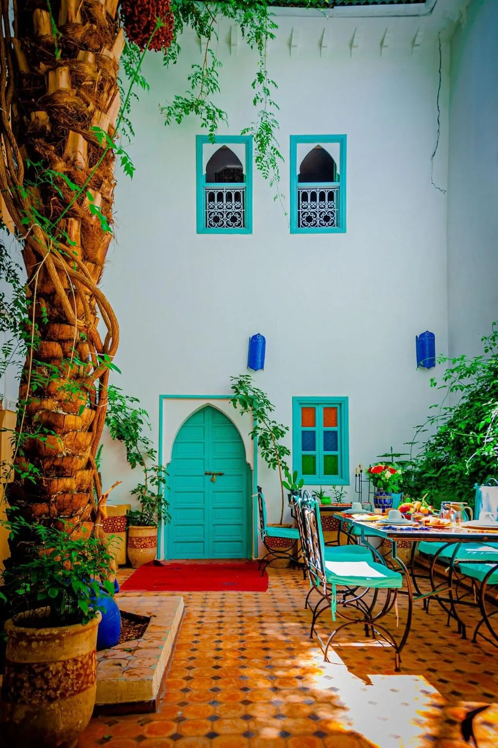 Terrace, Riad Dar Mamouni, Marrakech