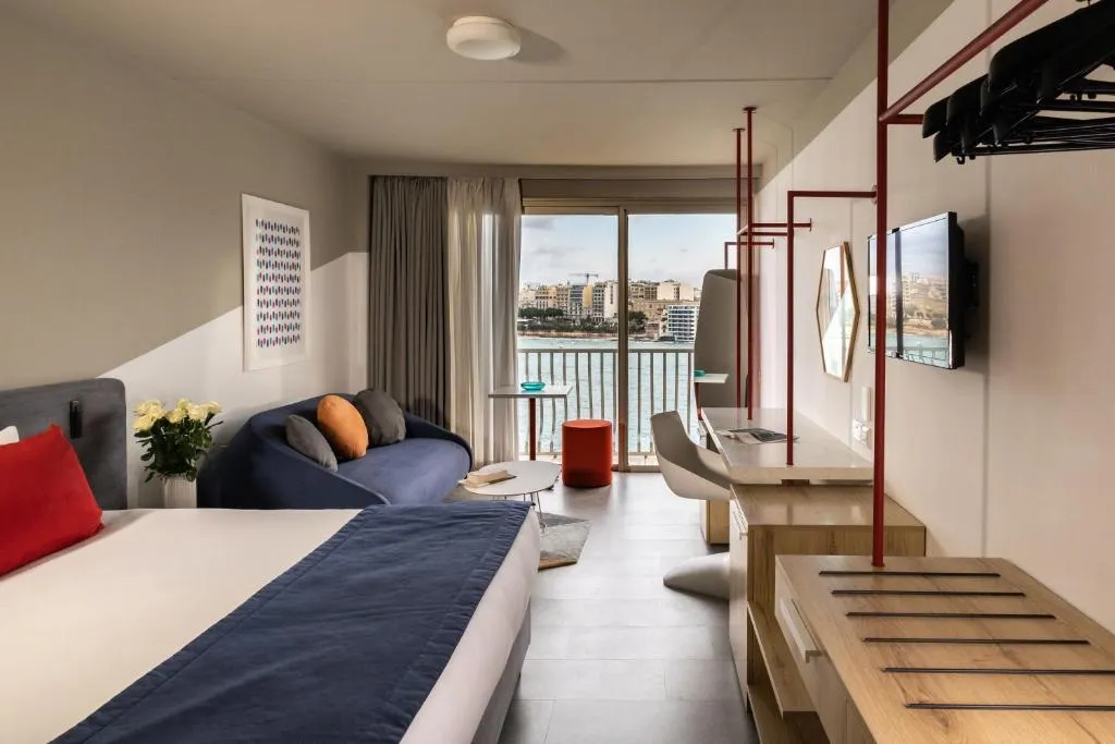 Double or Twin DELUXE SEA VIEW Room, Cavalieri Hotel Malta, by Radisson Individuals, Malta