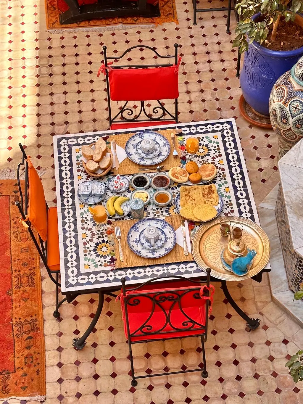 General view, Riad Shaden, Marrakech