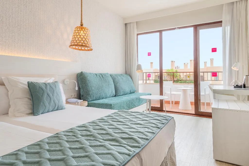 TRIPLE PARTIAL SEA VIEW Room, Leonardo Royal & Suites hotel Ibiza Santa Eulalia, Ibiza