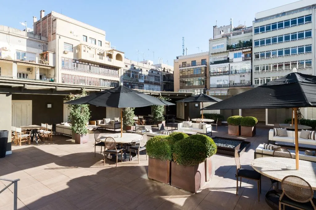 Terrace, Granvia, Barcelona