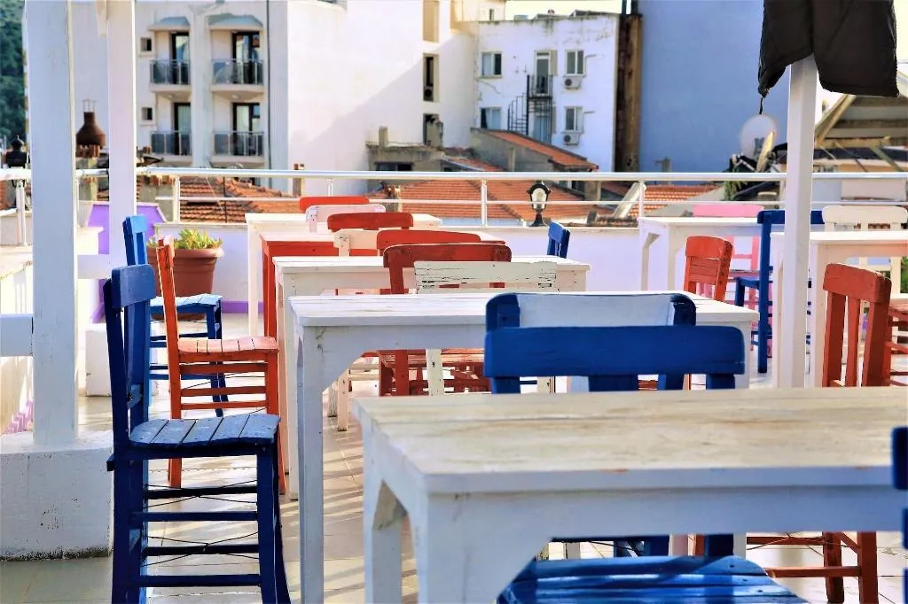 Terrace, Lavender Otel, Izmir