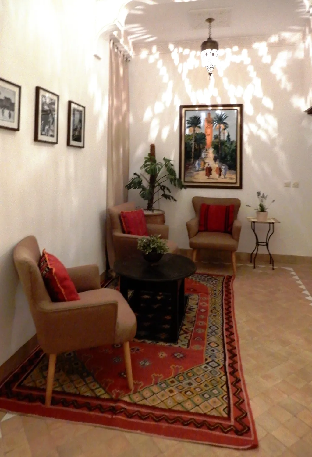 Lobby, Riad Carina, Marrakech