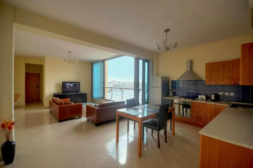 APARTMENT PARTIAL OCEAN VIEW TWO BEDROOMS Room, Pebbles Boutique Aparthotel, Malta