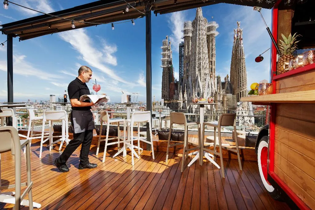 Terrace, Sercotel Rosellon, Barcelona