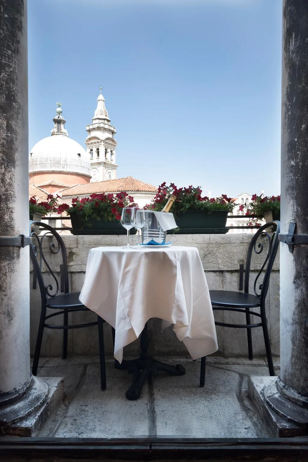 Terrace, Ca' Malipiero, Venice