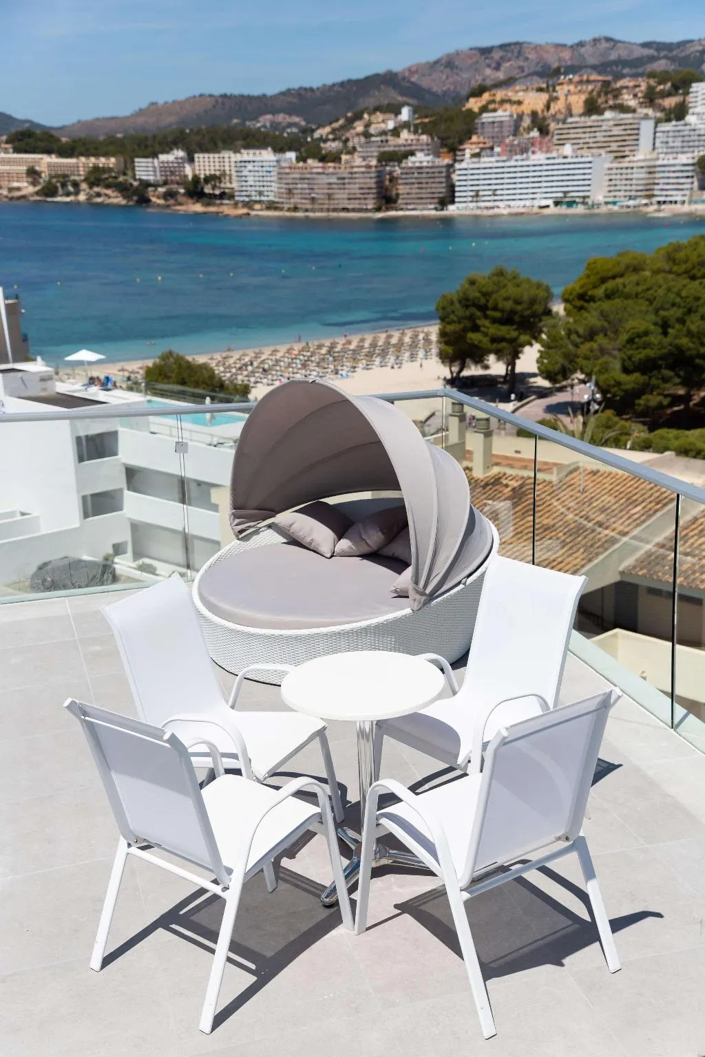 Terrace, Reverence Life Hotel, Majorca