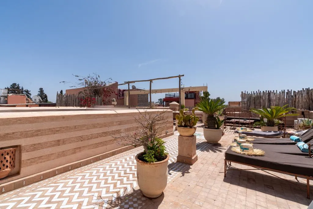 Terrace, Palais Nejma Oriental, Marrakech