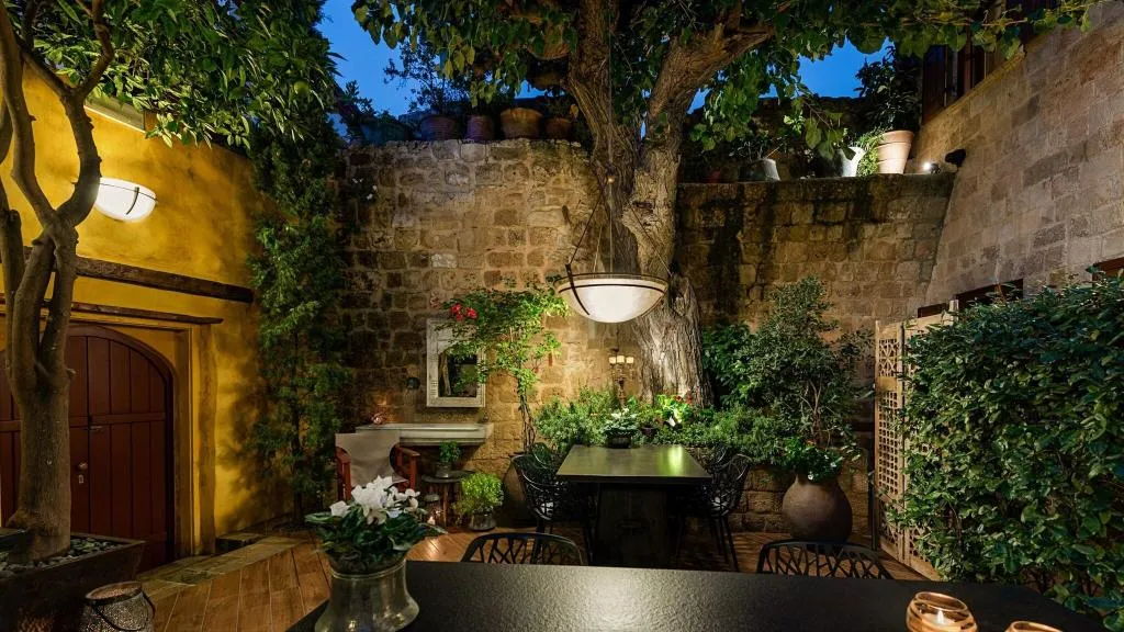 Terrace, Kokkini Porta Rossa, Rhodes