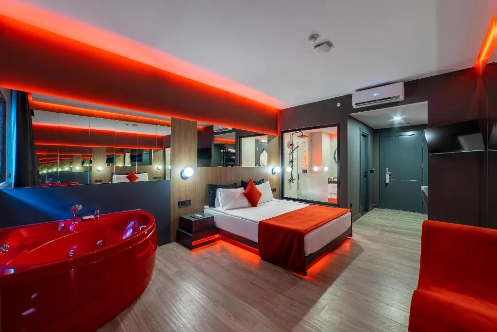 DOUBLE WITH JACUZZI Room, Amon Hotel Belek, Antalya