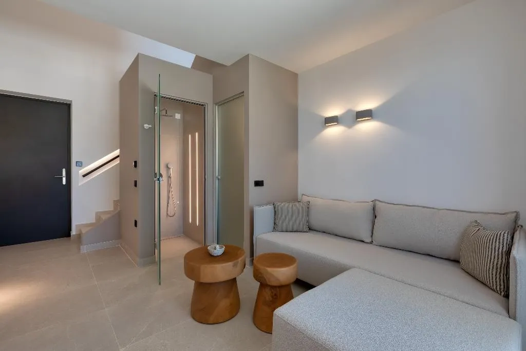 SUITE DELUXE SIDE SEA VIEW Room, Dore Boutique Hotel, Crete