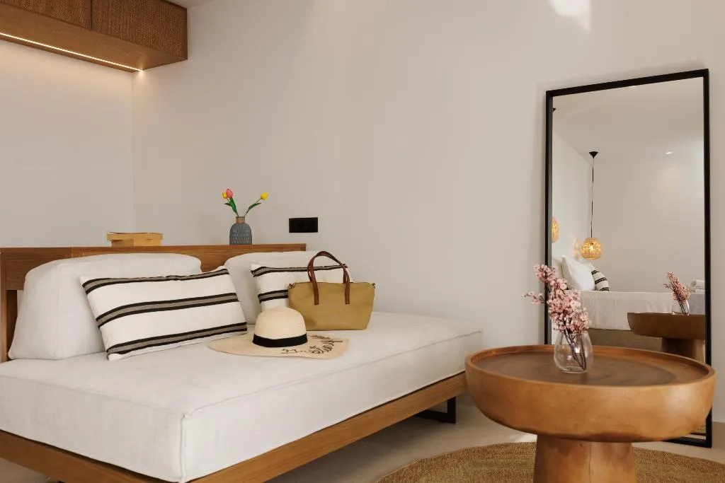 JUNIOR SUITE DELUXE SEA VIEW Room, Deos Luxury Suites, Crete