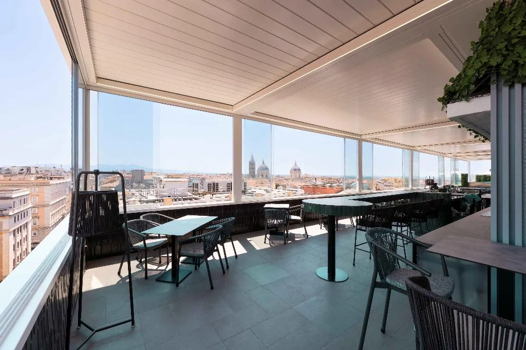 Terrace, Best Western Plus Hotel Universo, Rome