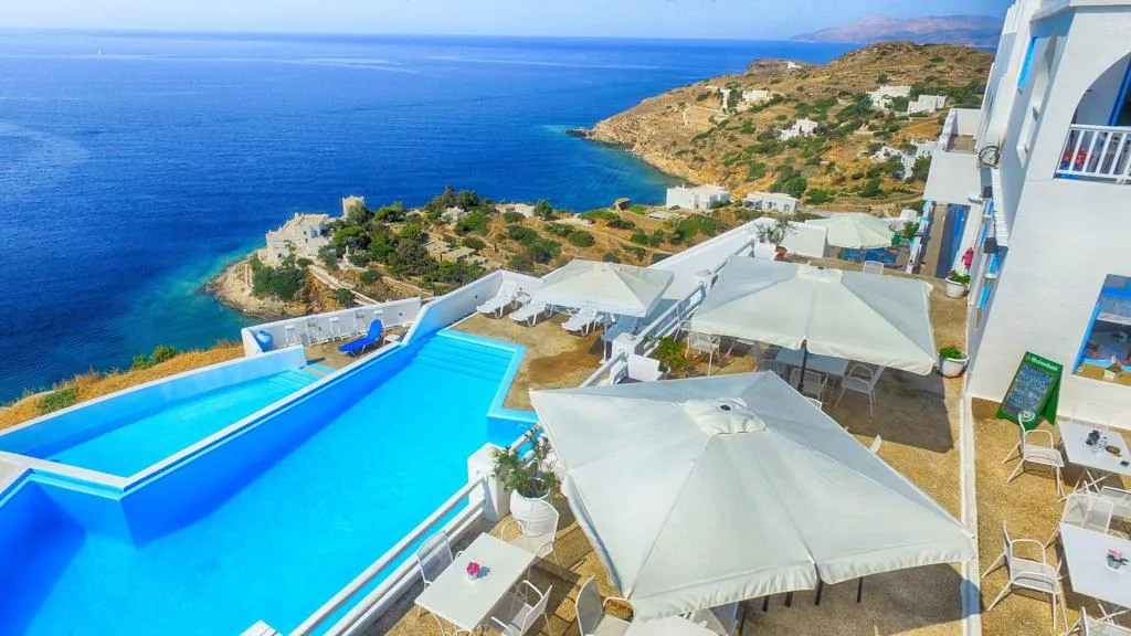General view, Petradi, Santorini