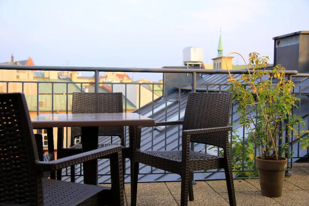 Terrace, Gołębia 8 Residence, Krakow