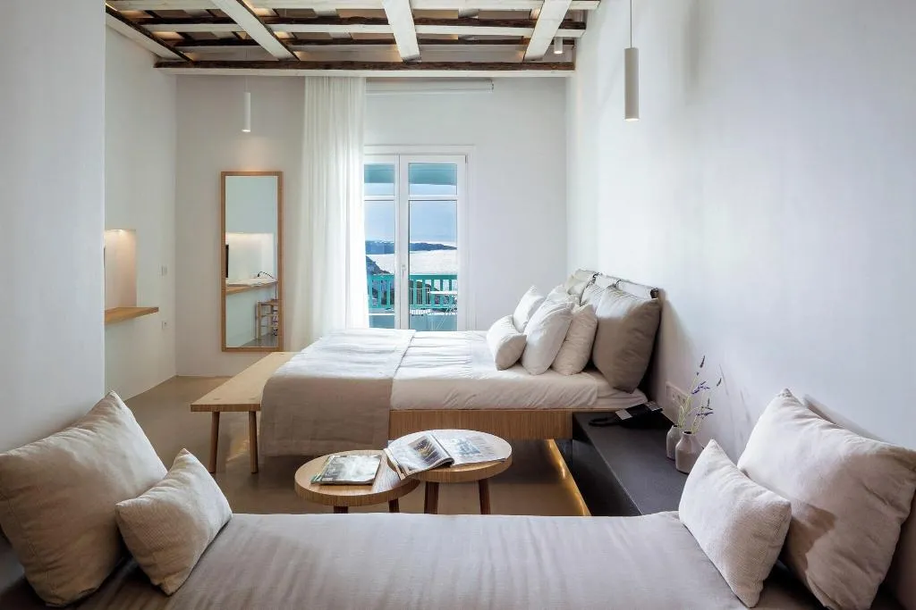 SUITE TWO BEDS Room, Bill & Coo Suites and Lounge, Mykonos