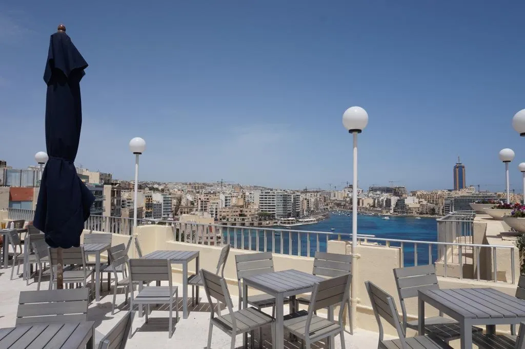 Terrace, Plaza Hotels, Malta