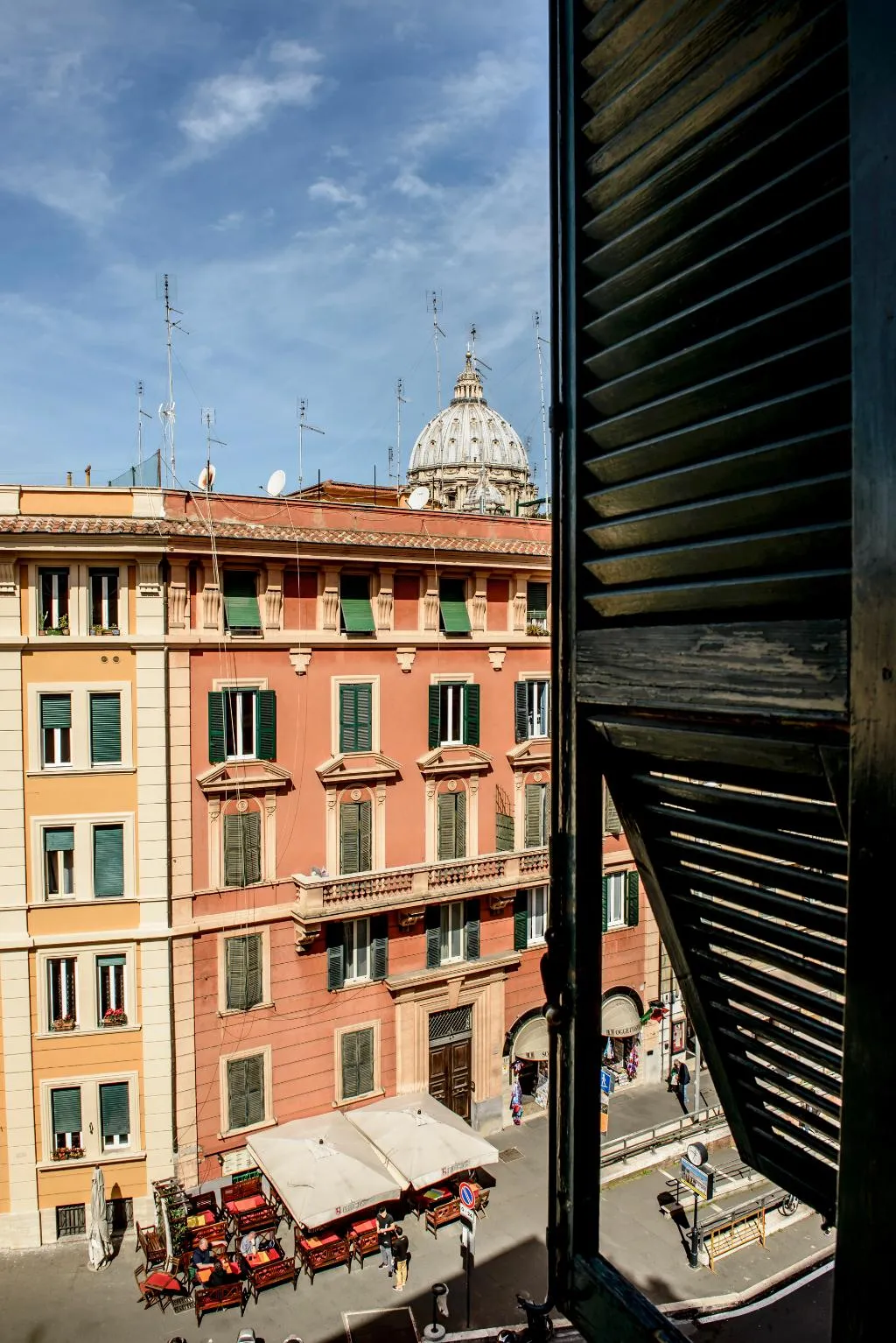 General view, Emmaus, Rome