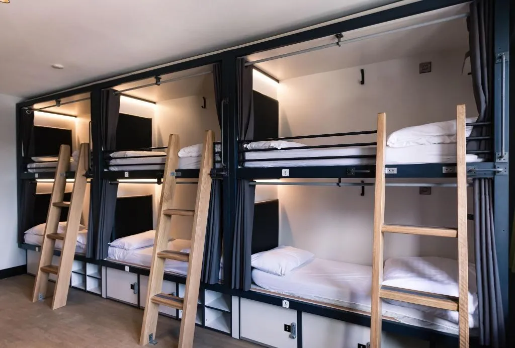 Bed in dormitory STANDARD Room, Jacobs Inn, Dublin