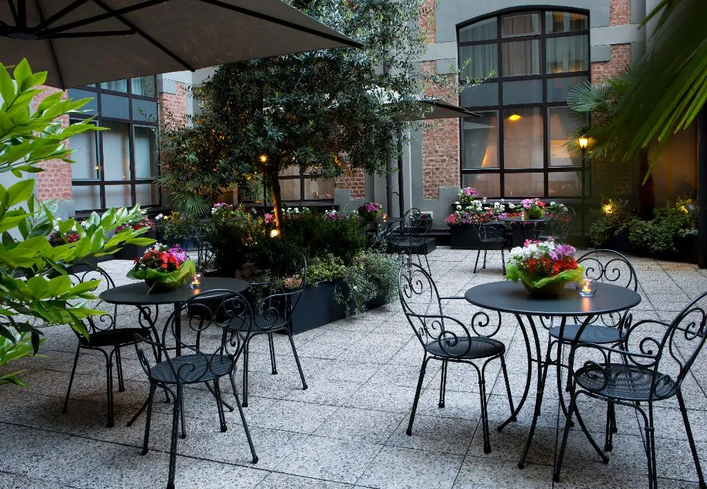 Terrace, Starhotels Business Palace, Milan