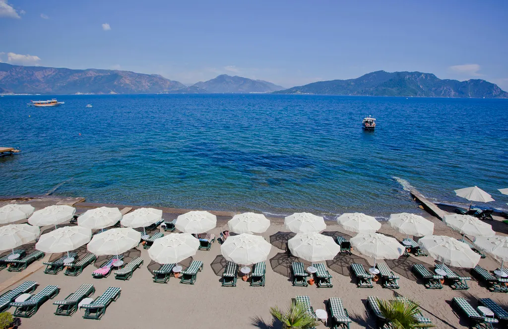 Beach, Orsmaris Boutique Hotel, Dalaman