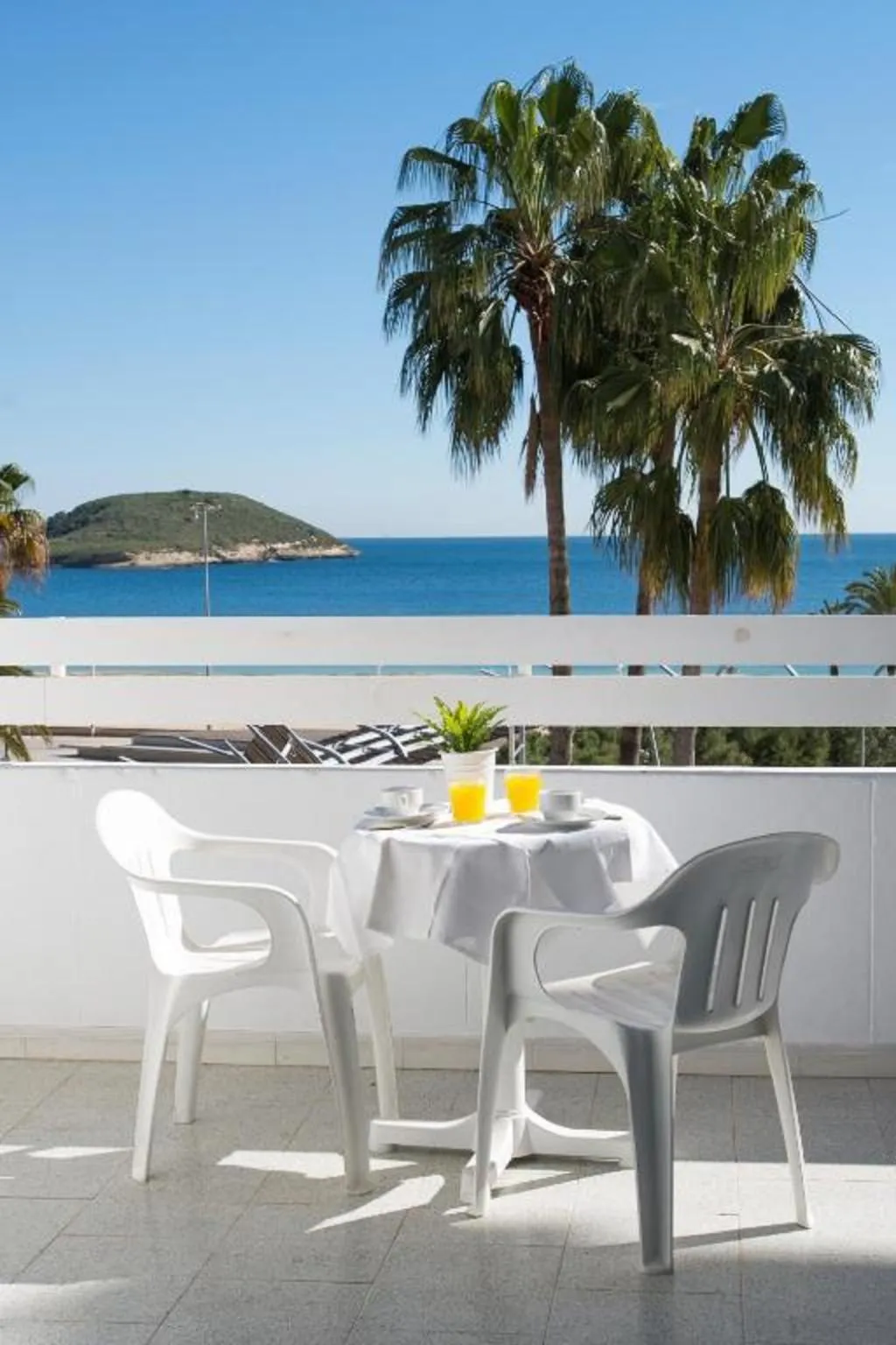 Terrace, Magaluf Strip Apartments, Majorca