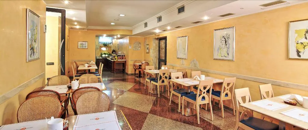 Restaurant, Hotel Aurora, Rome
