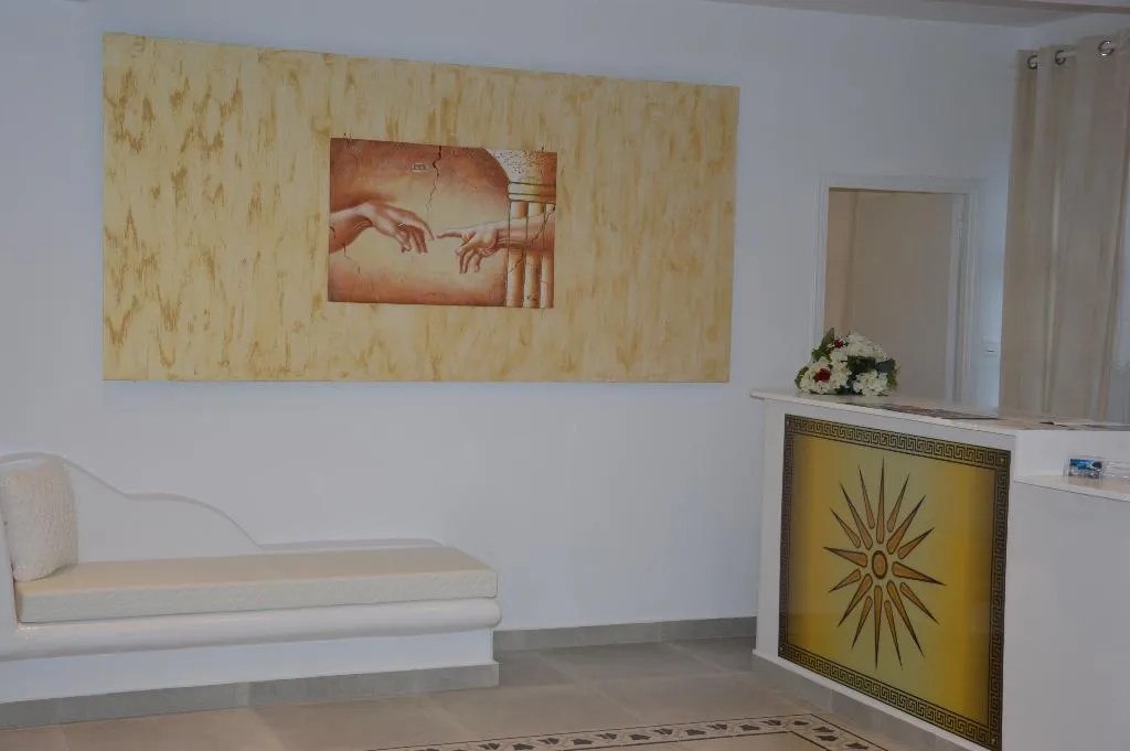 Lobby, Pantheon Hotel, Santorini