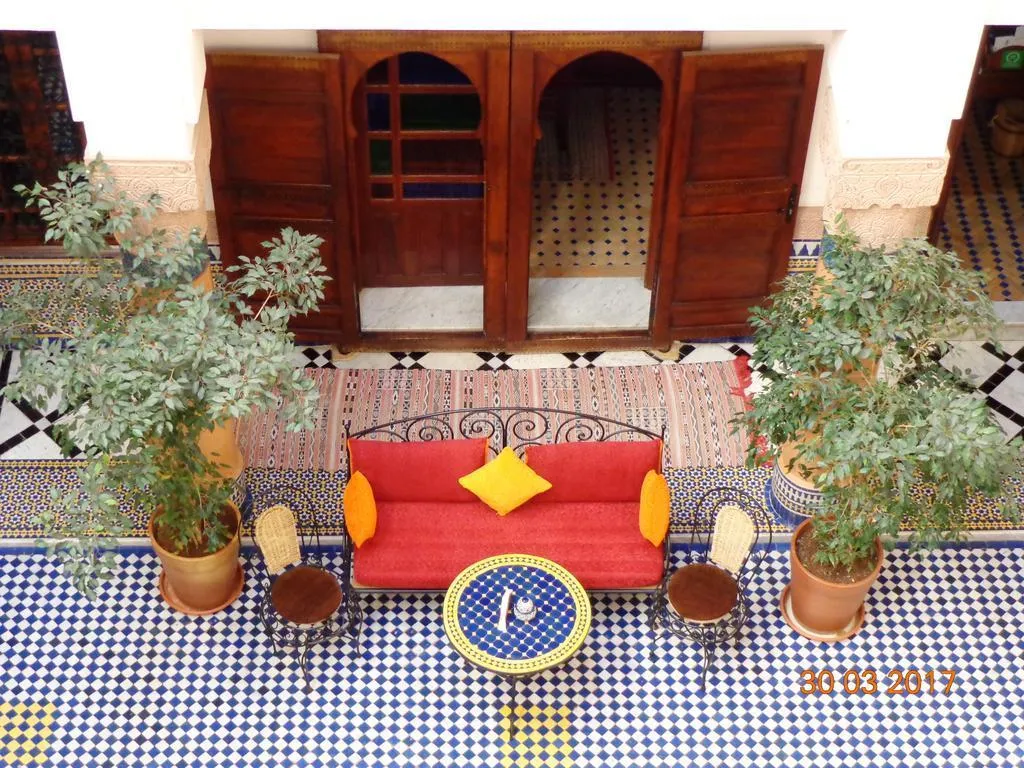 General view, Riad Ahlam, Fez