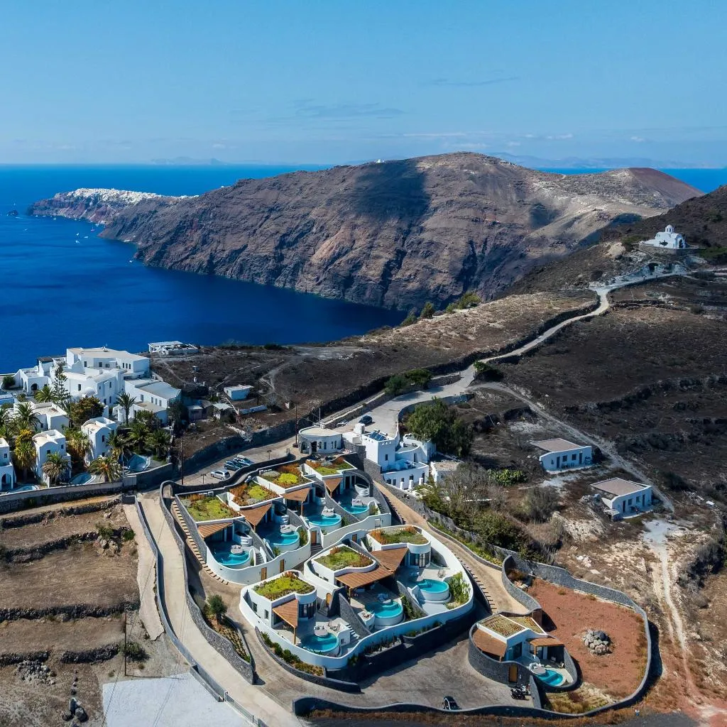 General view, Secret Path Luxury Villas, Santorini