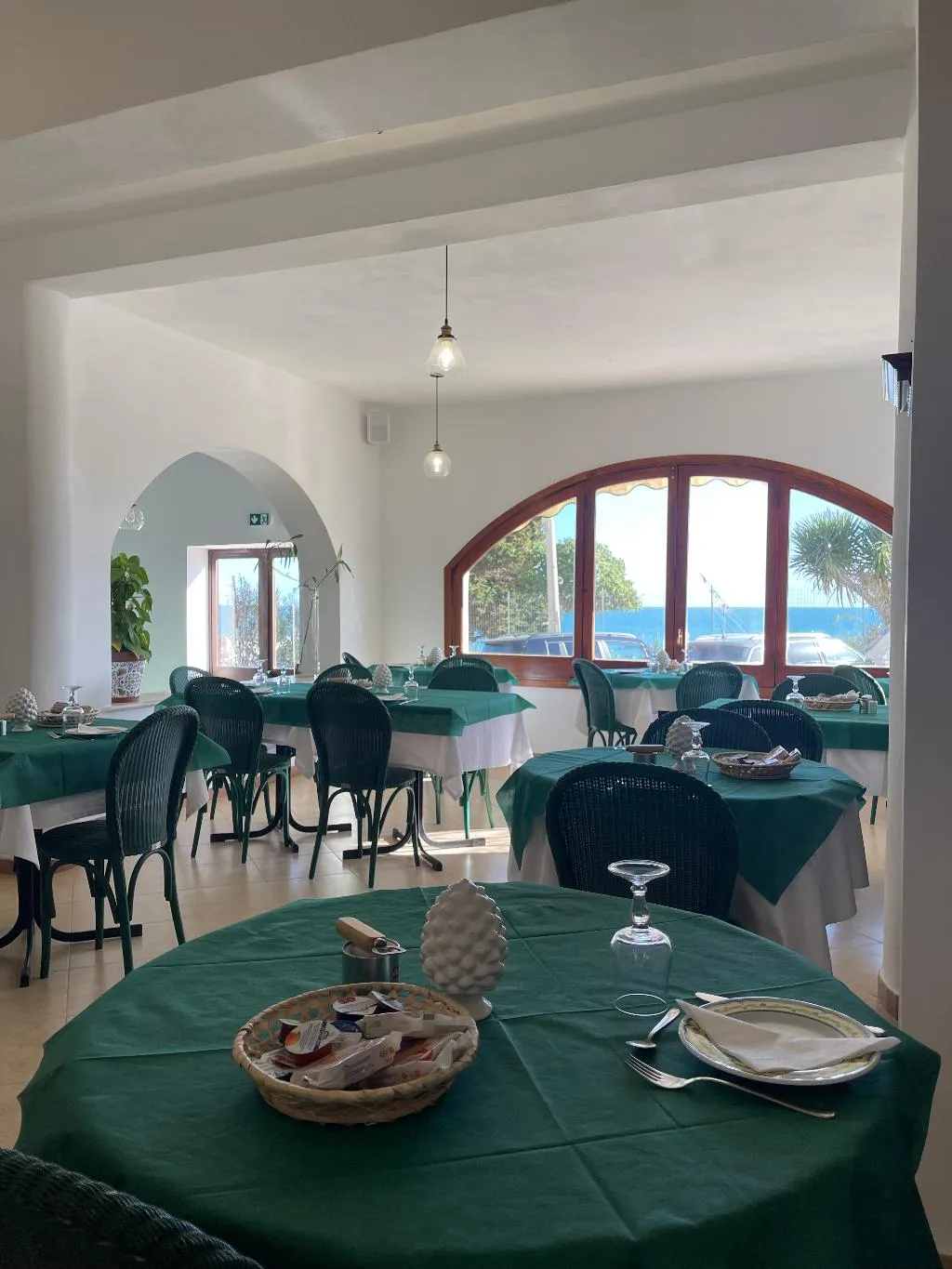 Restaurant, Hotel Miramare Garzia, Palermo