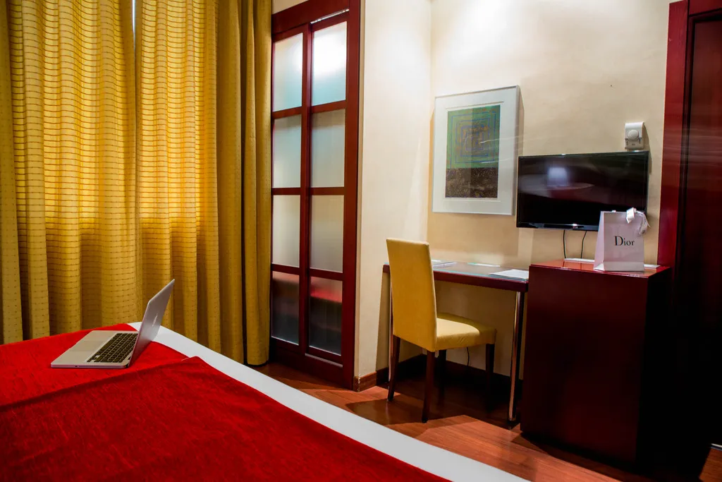 DOUBLE WITH DOUBLE BED Room, Hotel Arosa, Madrid