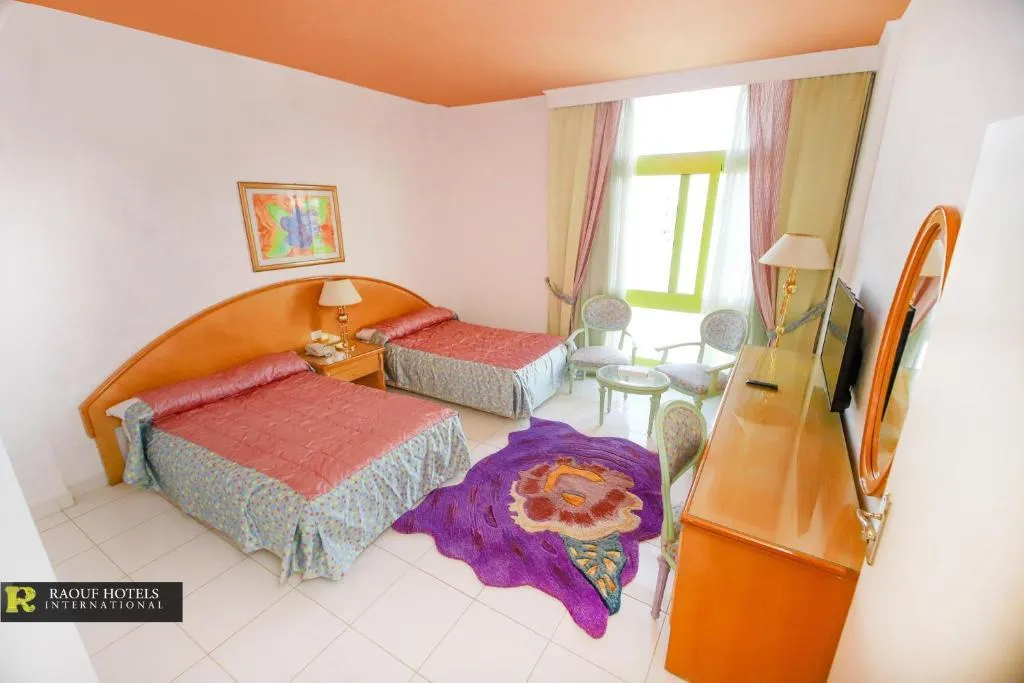 DOUBLE SEA VIEW Room, Raouf Sun Hotel, Red Sea Riviera