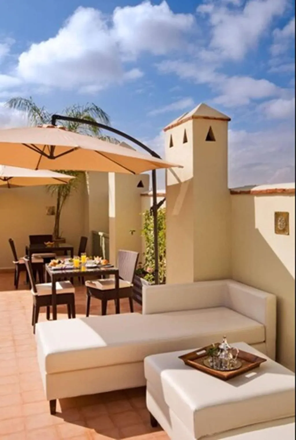 Terrace, Riad Chayma Adults Only, Marrakech