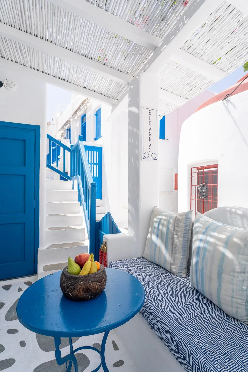 DOUBLE DELUXE WITH TERRACE Room, Eleanna's Suites Mykonos, Mykonos
