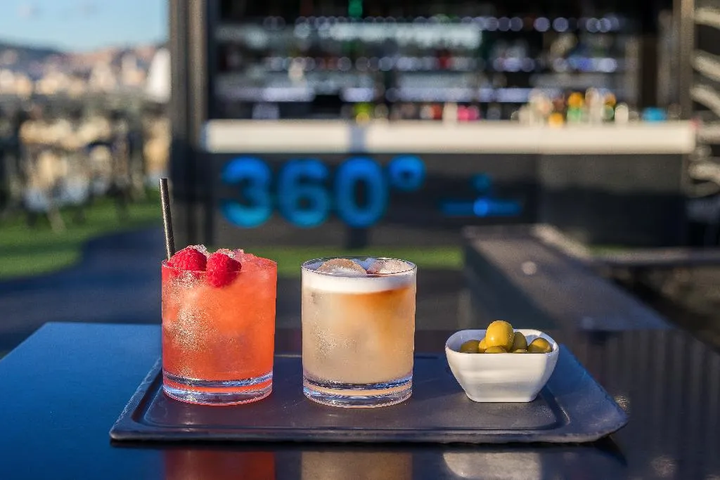Terrace, Barcelo Raval, Barcelona