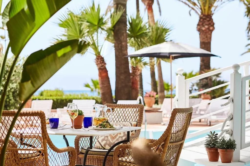 Restaurant, Marbella Club Hotel, Costa Del Sol