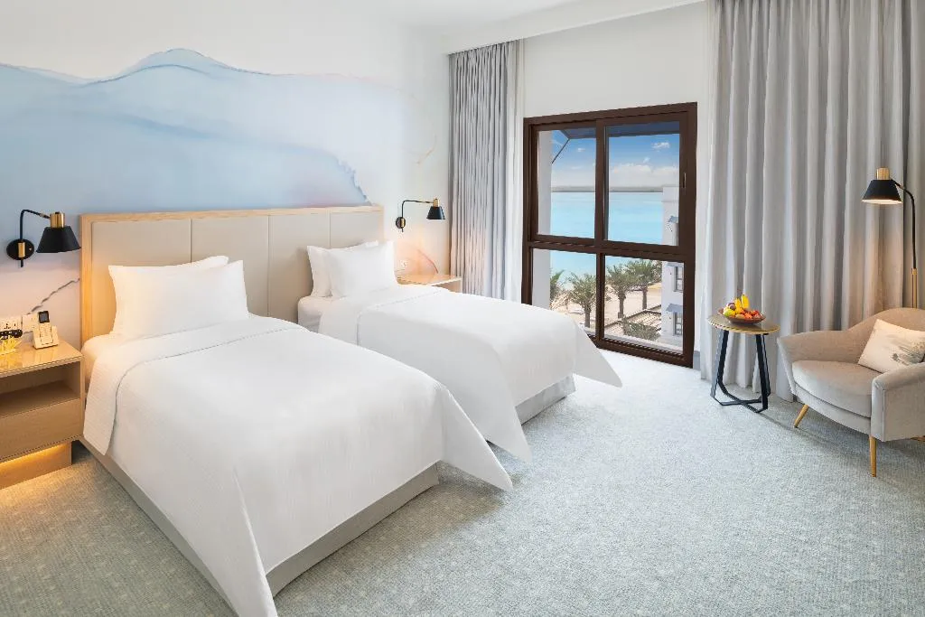 DOUBLE DELUXE SEA VIEW Room, Vida Beach Resort Umm Al Quwain, Dubai