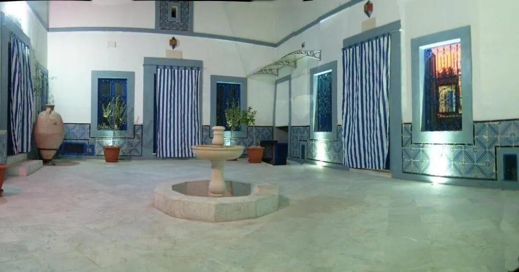 Lobby, Dar Baaziz, Tunisia
