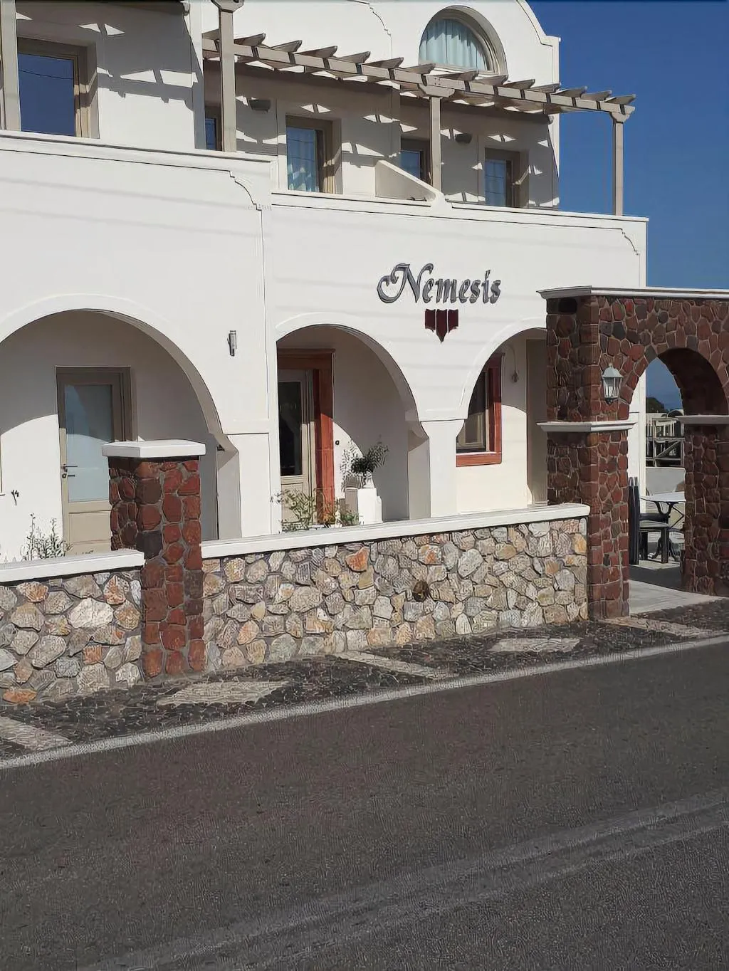 General view, Nemesis, Santorini