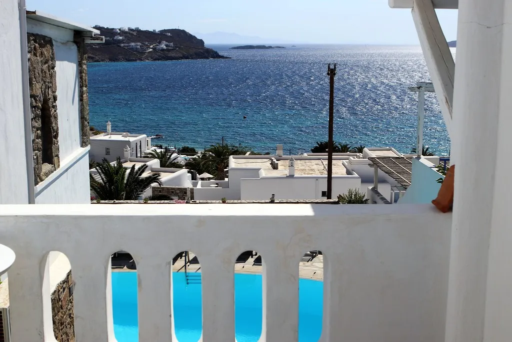General view, Voula's Economy Studios, Mykonos