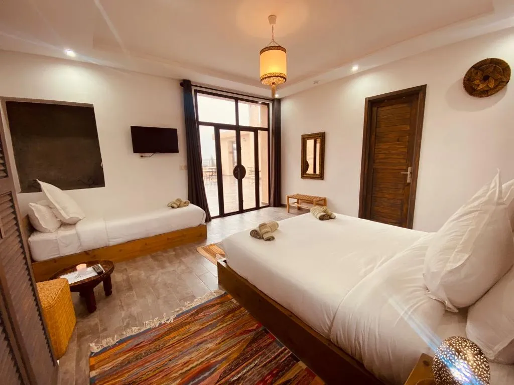 FAMILY ROOM WITH DOUBLE BED Room, Dar Ayman hotel, Essaouira
