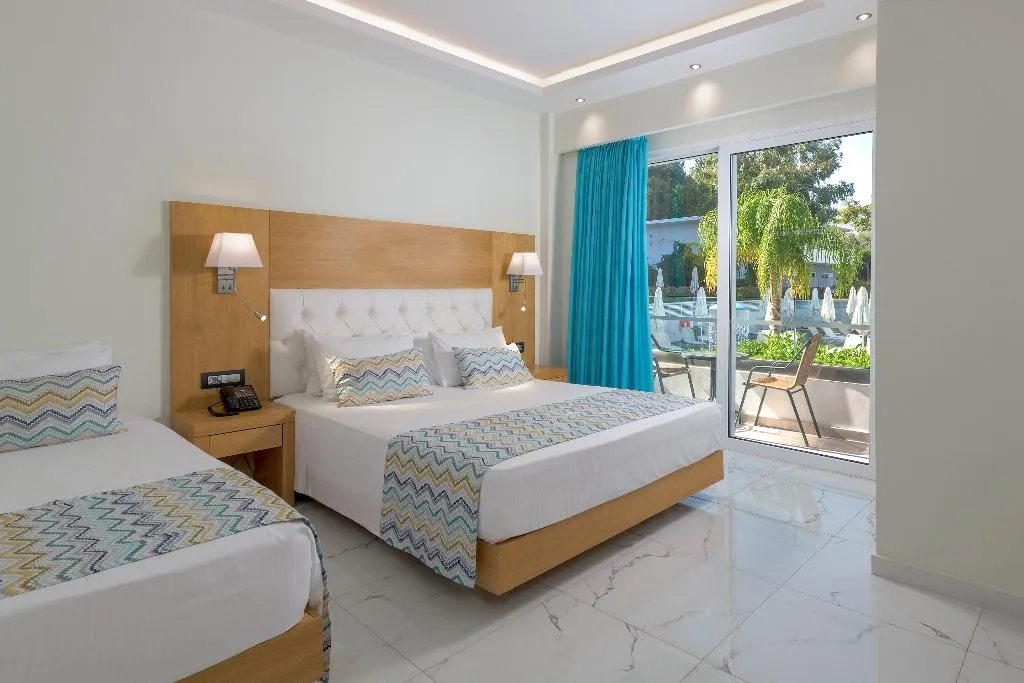 Double or Twin GARDEN VIEW Room, Oceanis Park Hotel, Rhodes