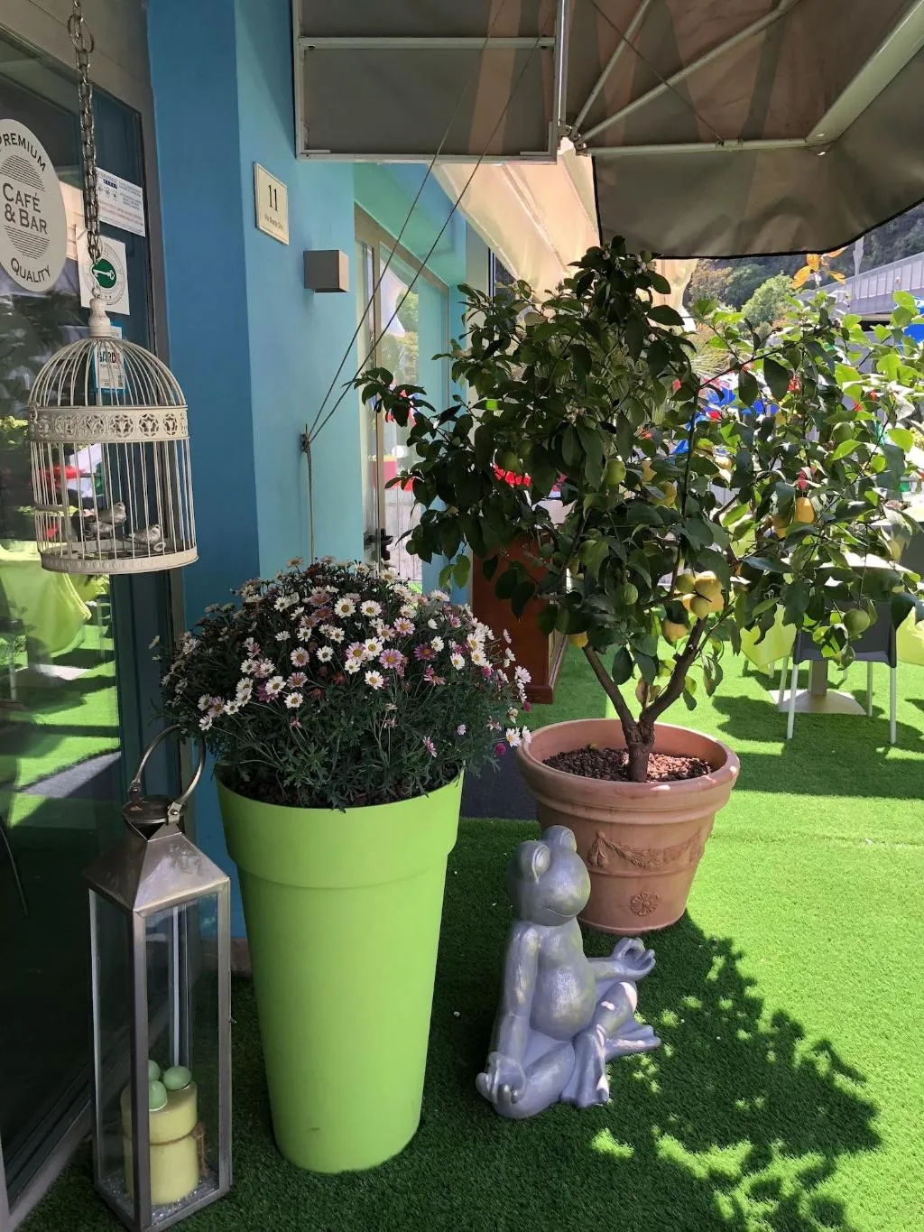 Terrace, Hotel Canarino, Milan