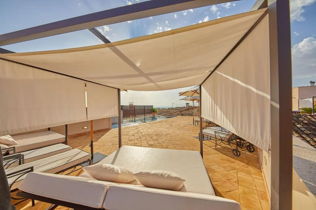 Terrace, Cas Comte Petit Hotel & Spa, Majorca