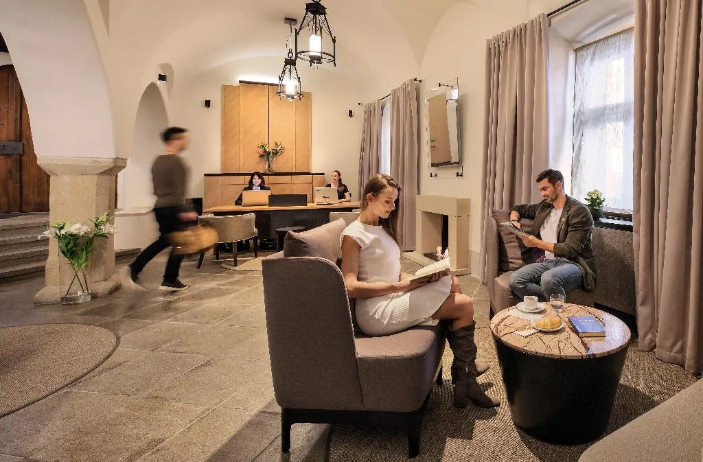 Lobby, hotel OLDINN, Prague
