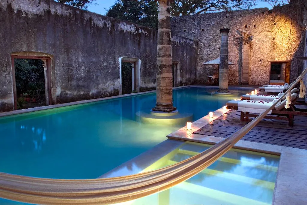 Pool, Hacienda Uayamon, Cancun Area