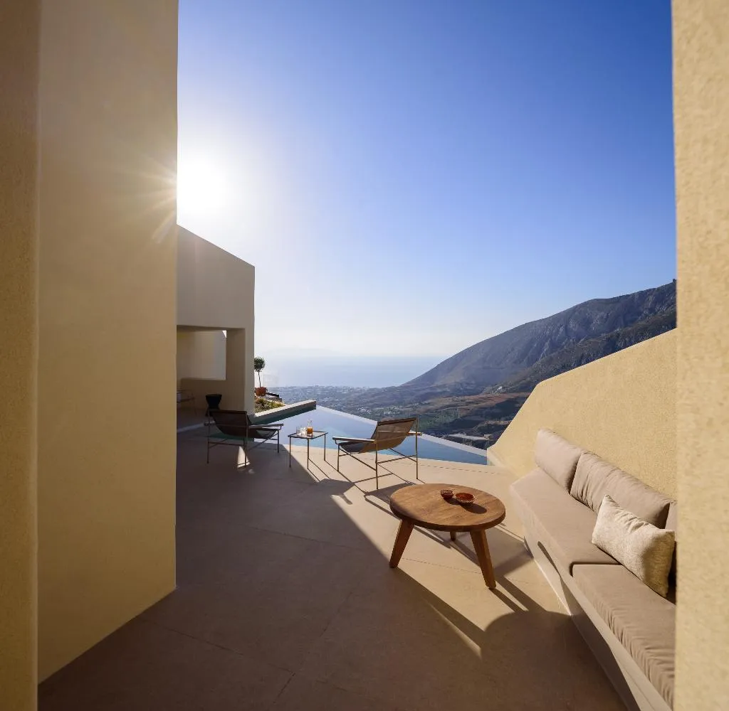 SUITE SEA VIEW WITH PRIVATE POOL Room, Elessa Hotel, Santorini
