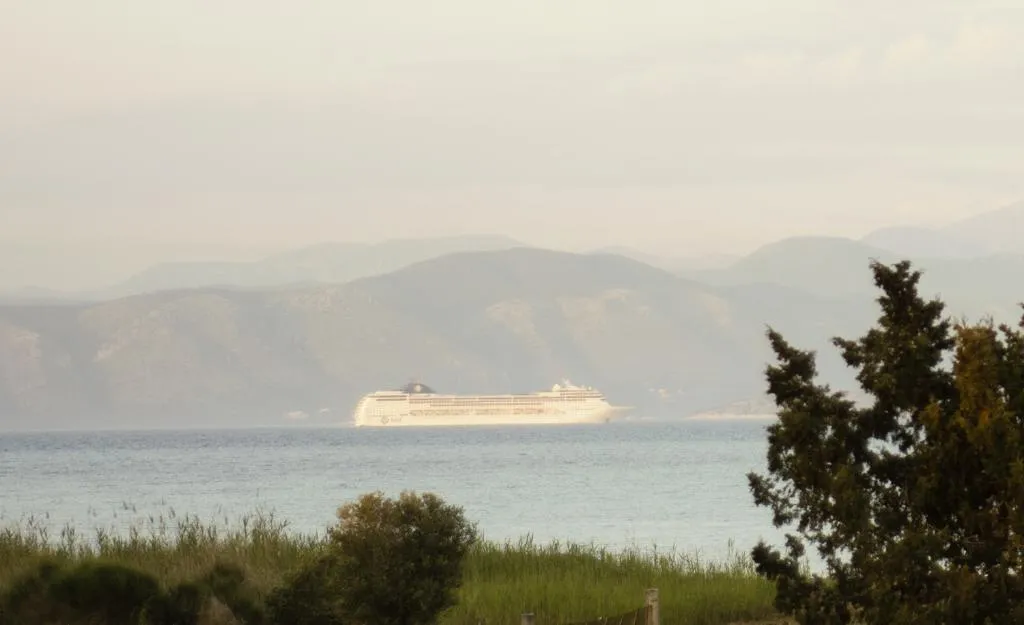 General view, Parakladi Seaside Retreat, Corfu