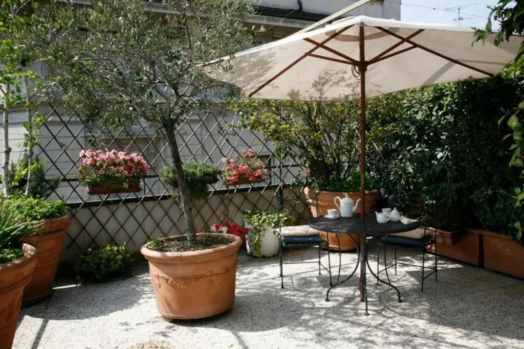 Terrace, Antica Locanda Dei Mercanti, Milan